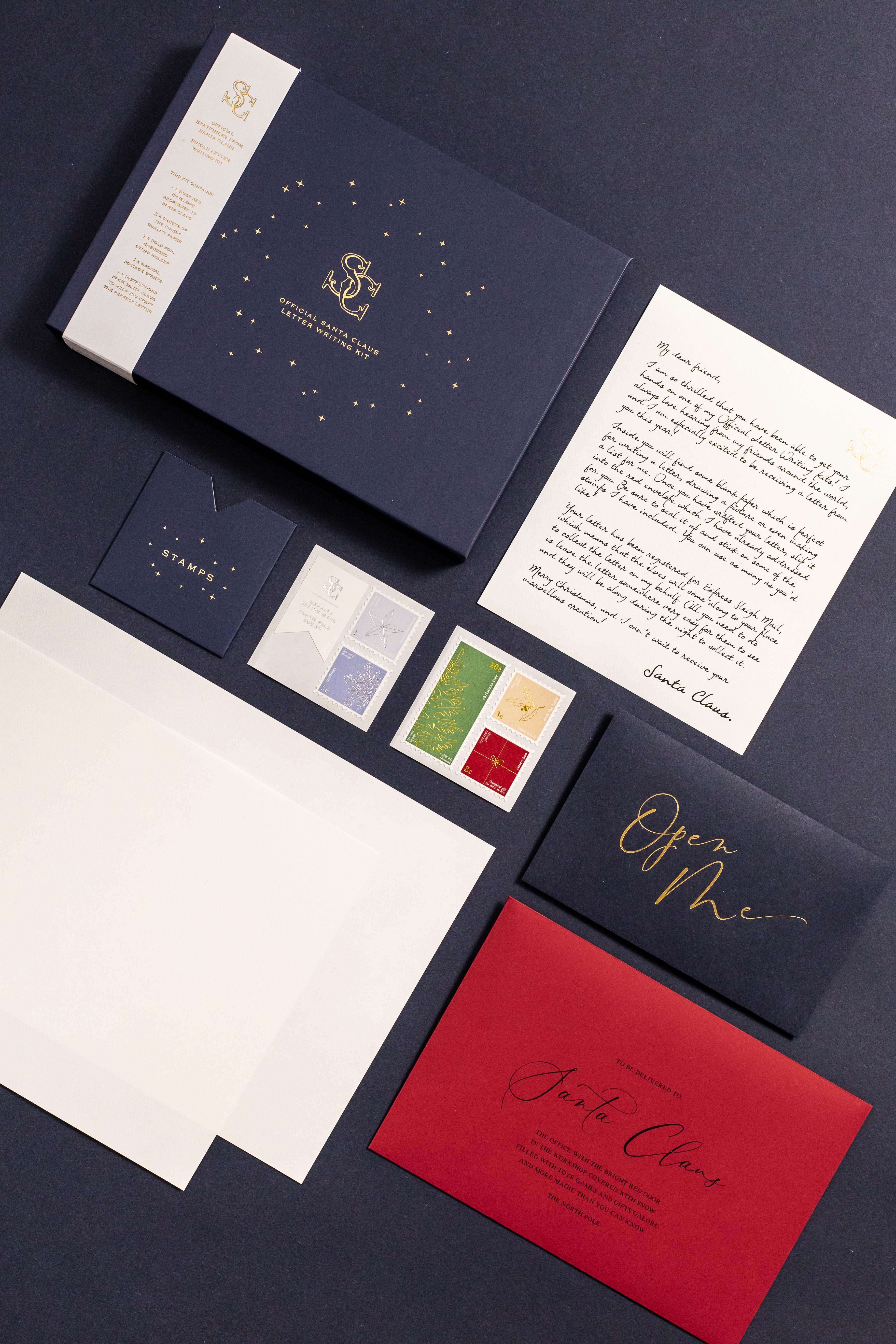 Official Santa Claus Letter Writing Kit - Single