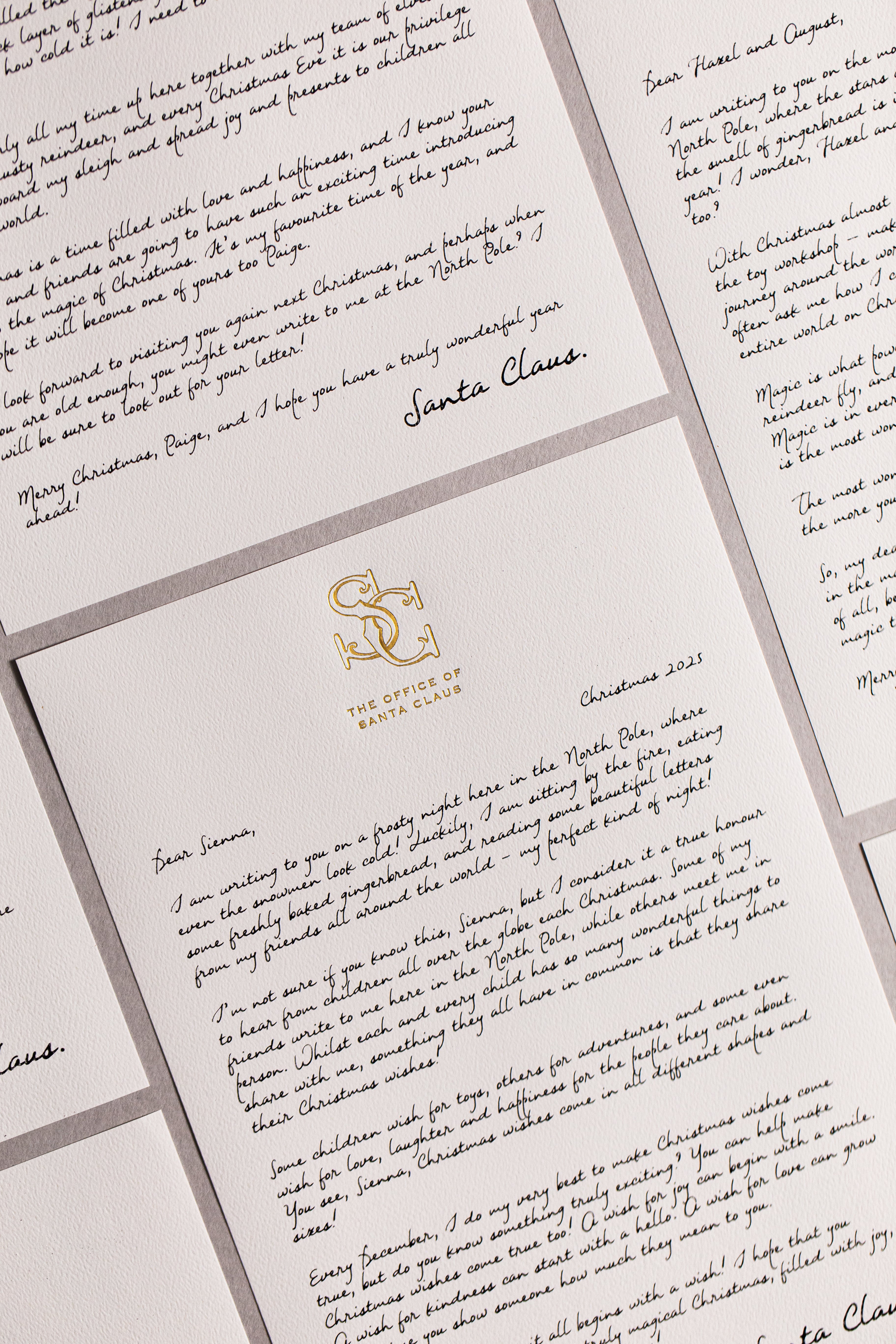 Write Your Own Letter from Santa Claus