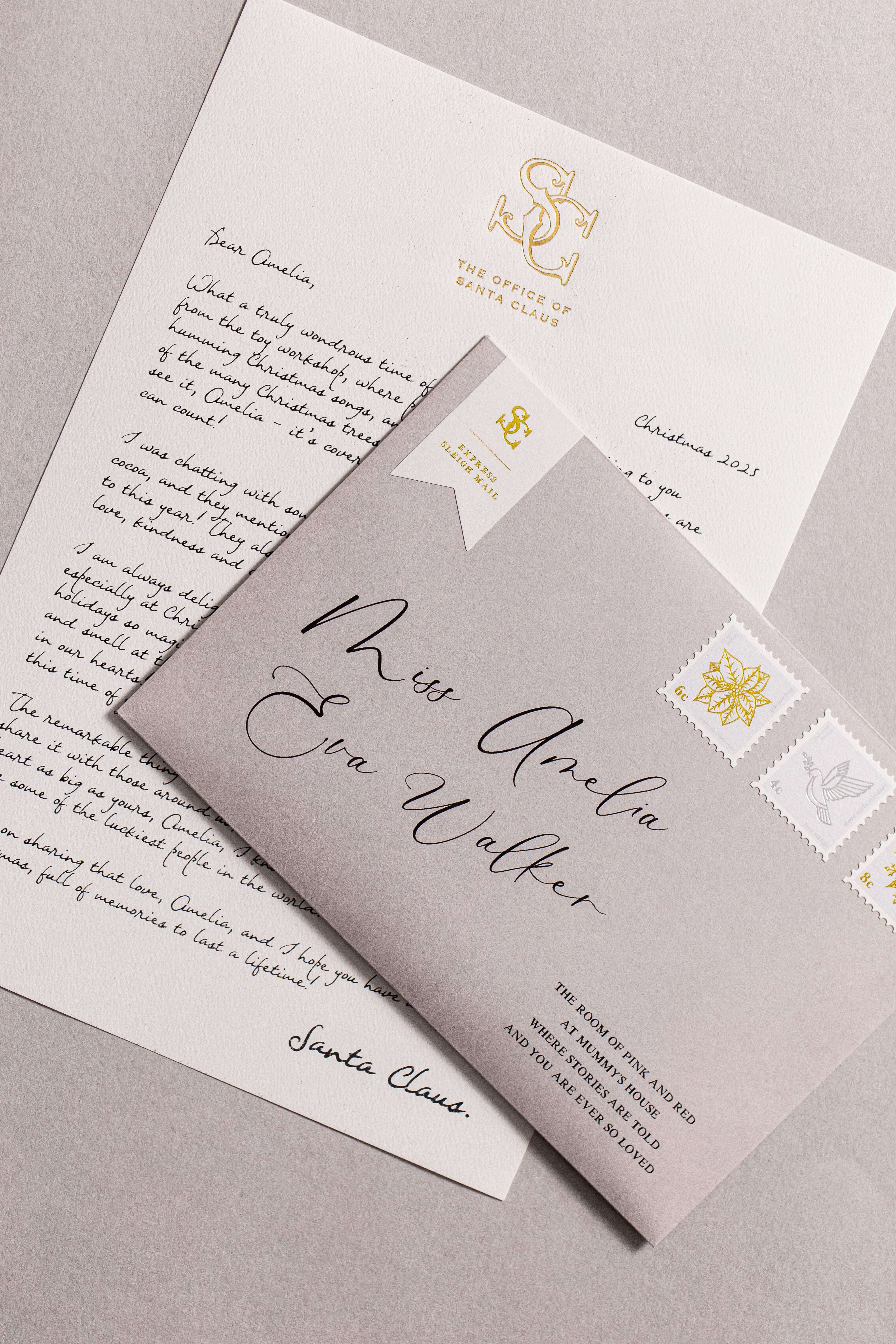 Write Your Own Letter from Santa Claus
